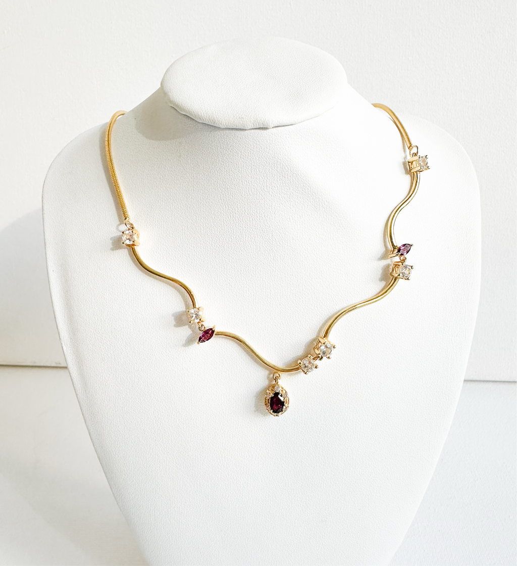ESTELLE NECKLACE - 18k GOLD VERMEIL