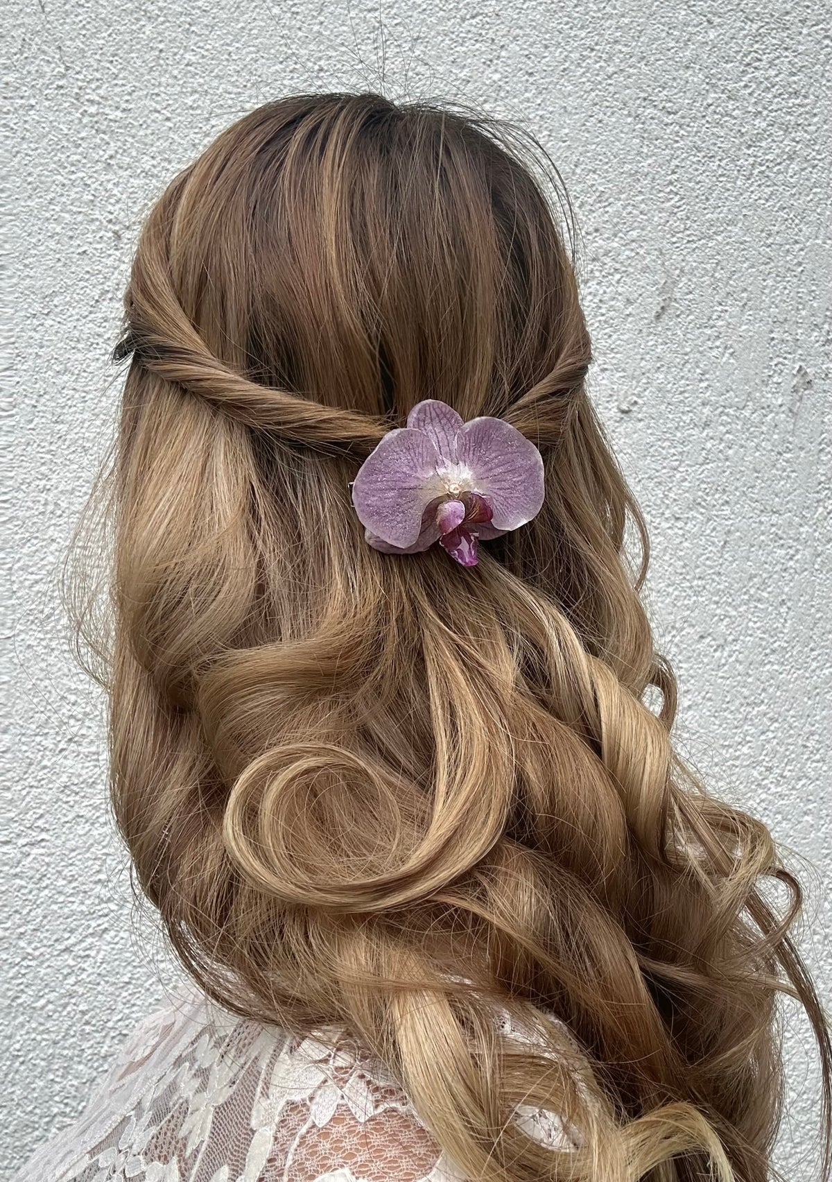 ANNA ORCHID HAIR CLIP