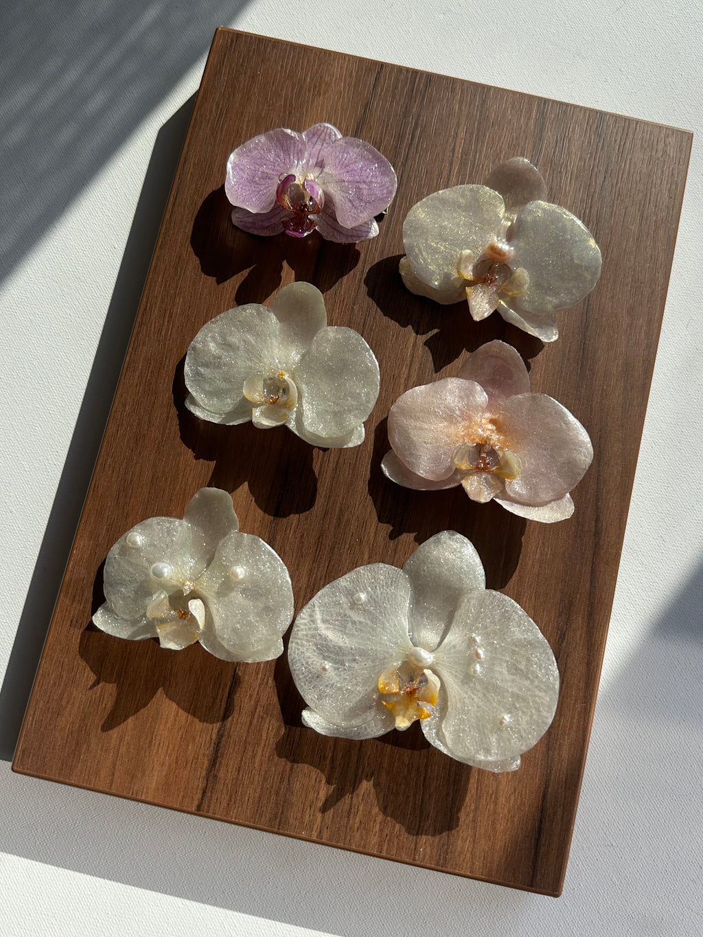 ESTELLA ORCHID HAIR CLIP