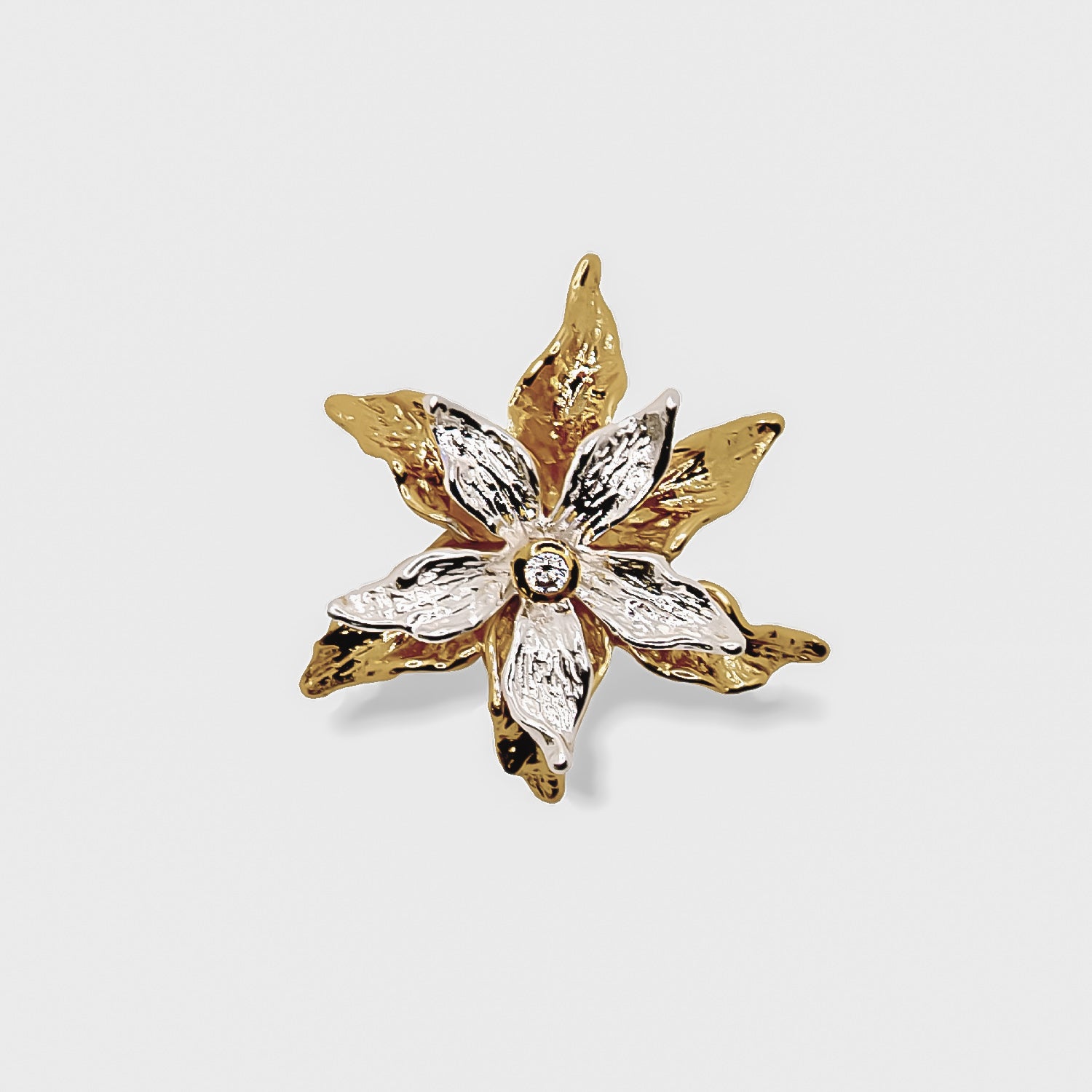 ETERNAL BLOOM CHARM - 18k GOLD VERMEIL