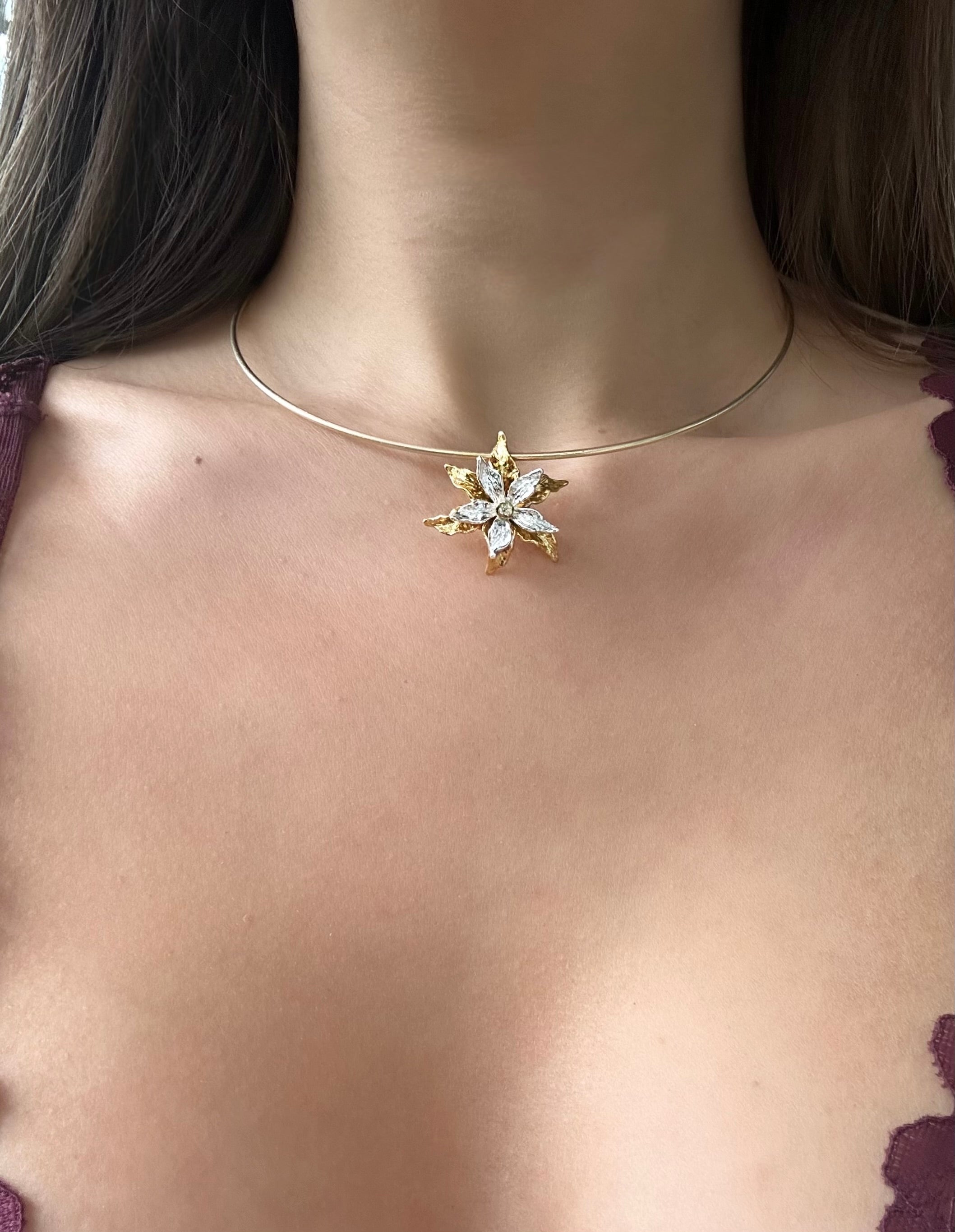 ETERNAL BLOOM CHARM - 18k GOLD VERMEIL