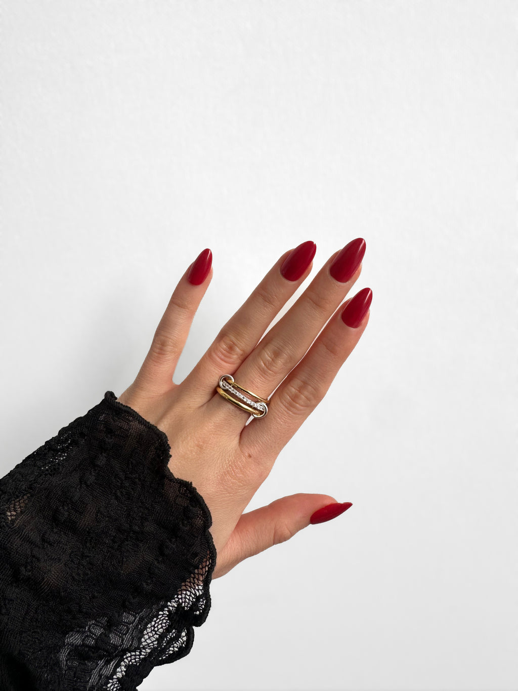 SIREN GEM RING - WHITE TOPAZ