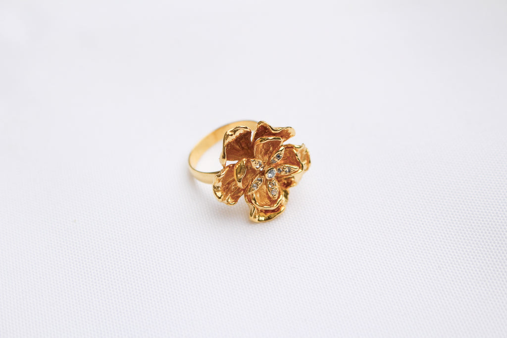 FLORA RING - 18k GOLD VERMEIL