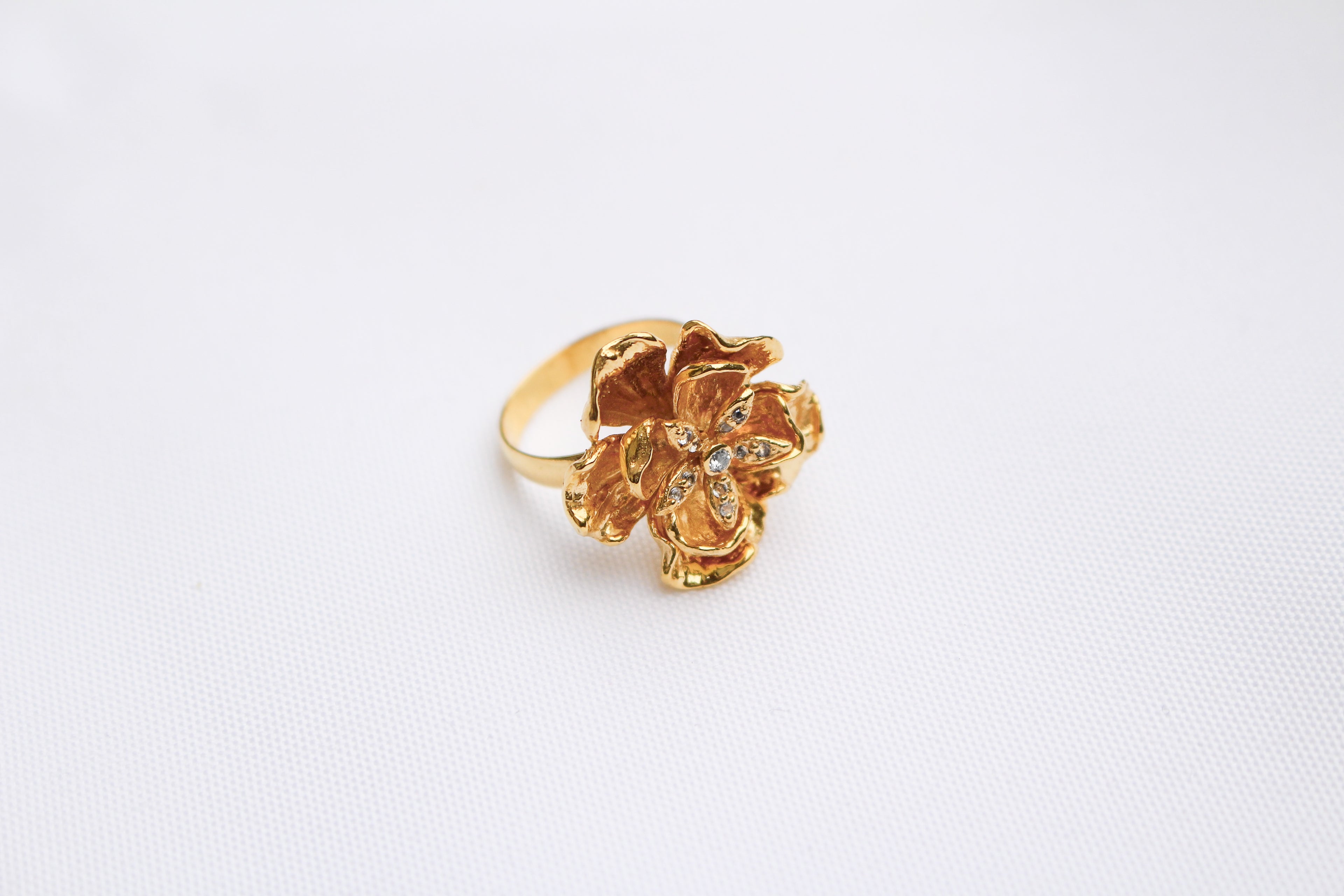 FLORA RING - 18k GOLD VERMEIL