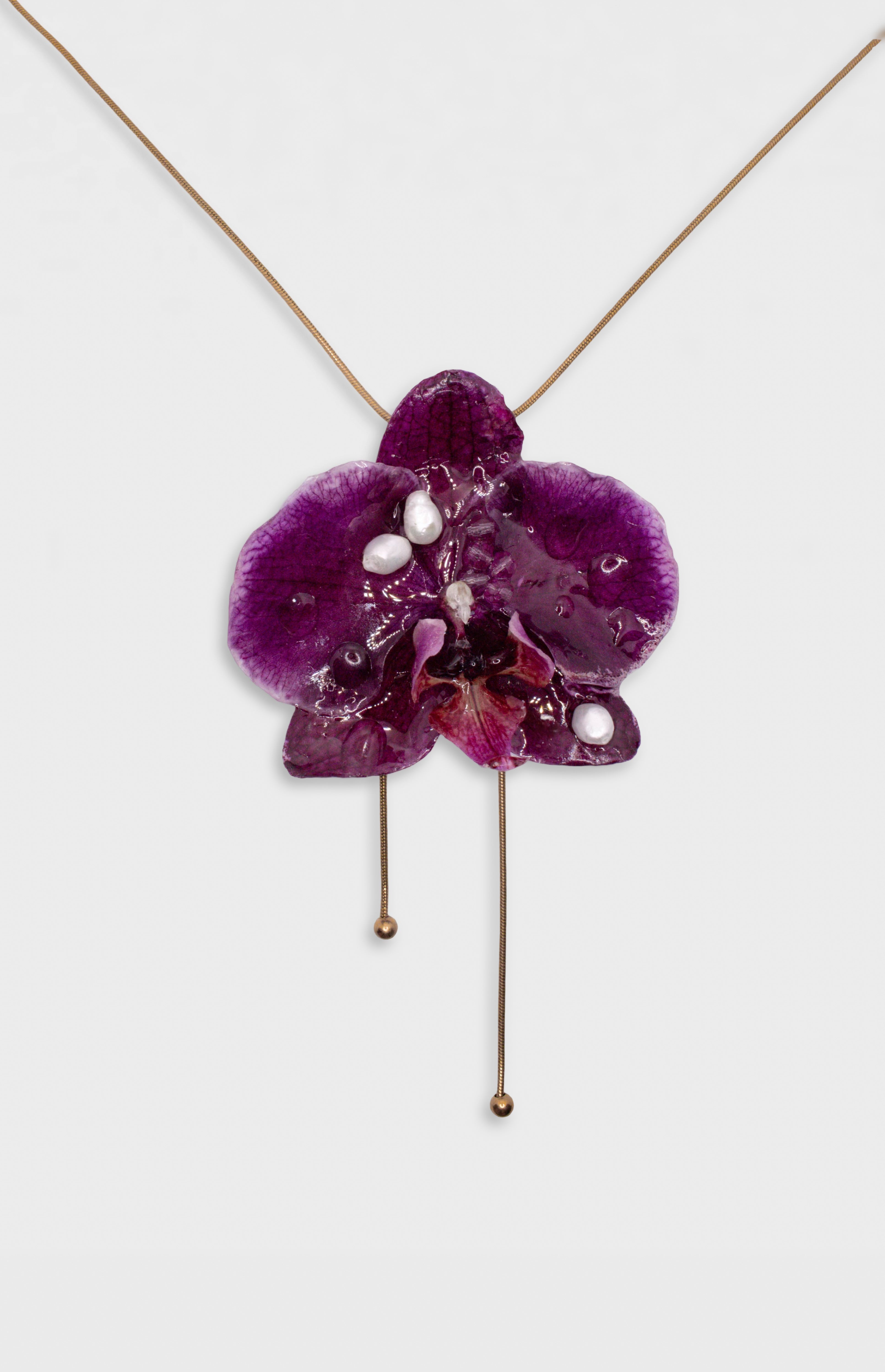 AMETHYST ORCHID - HANDMADE