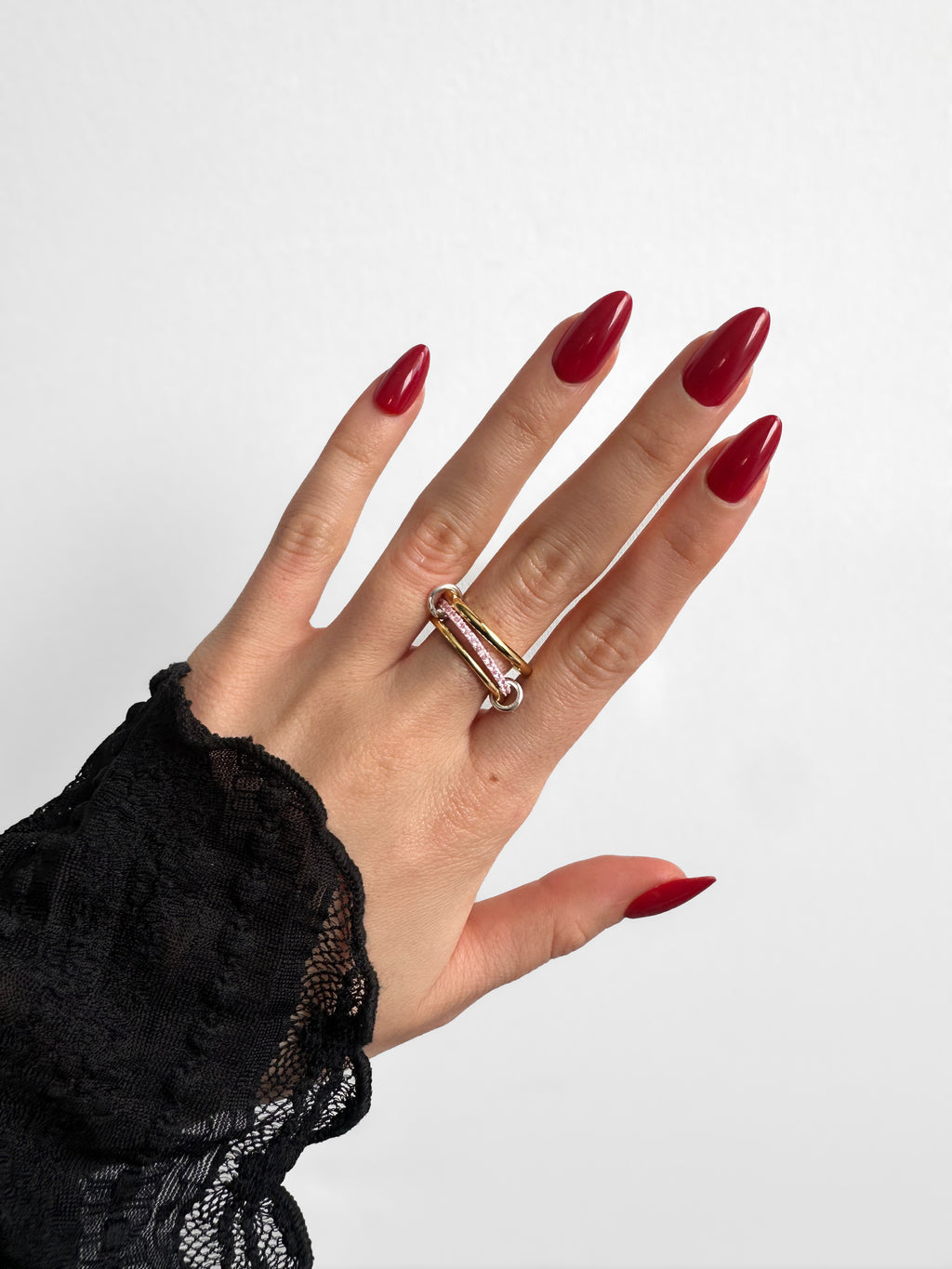 SIREN GEM RING - PINK TOURMALINE