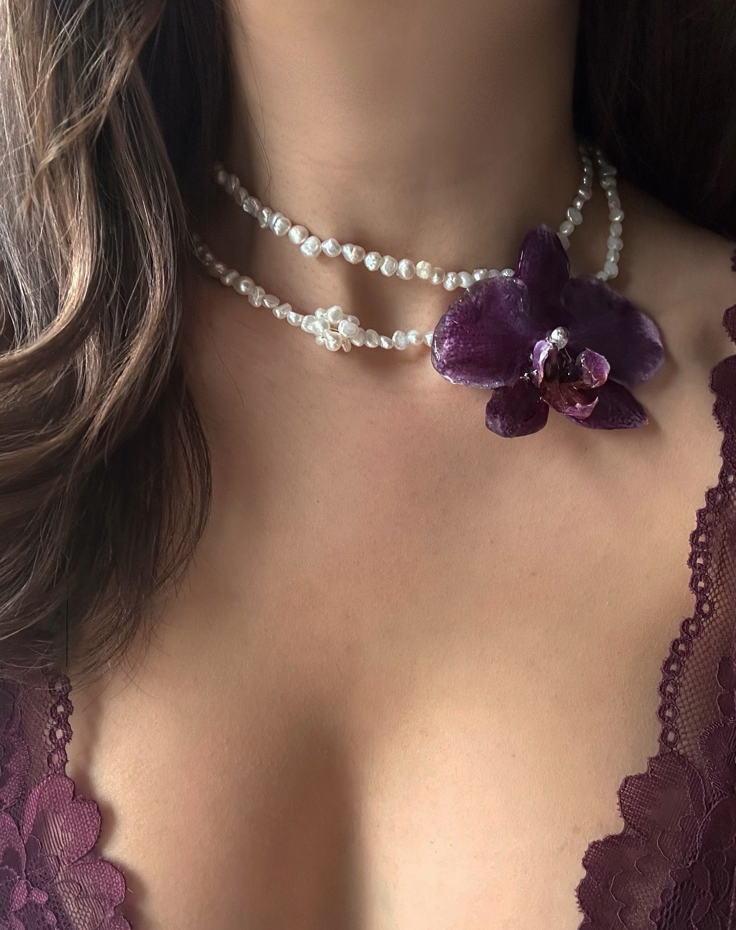 ORCHIDÉE CHÉRIE - FRESH WATER PEARLS