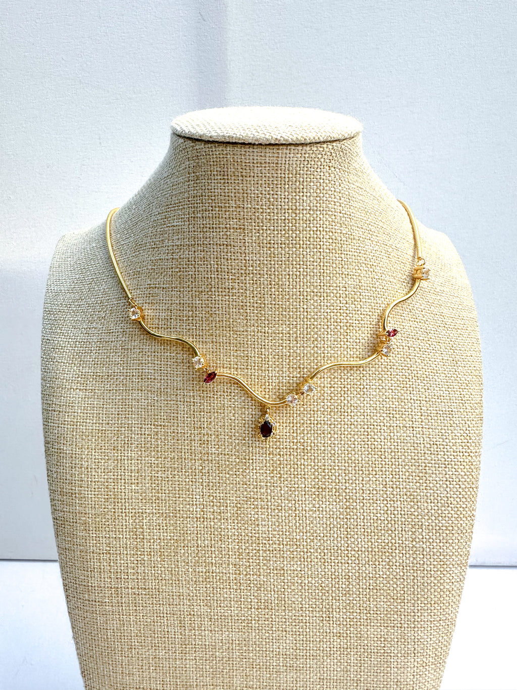 ESTELLE NECKLACE - 18k GOLD VERMEIL